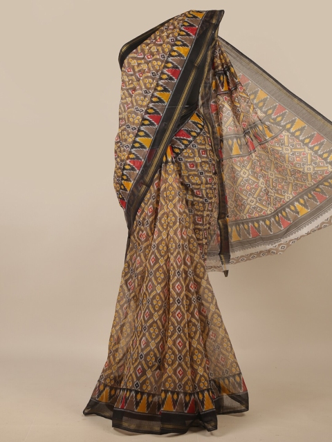 

Pothys Multicoloured Floral Saree, Multi