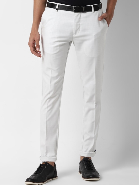 

Louis Philippe Sport Men White Trousers