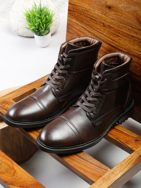 

Apsis Men Brown Flat Boots