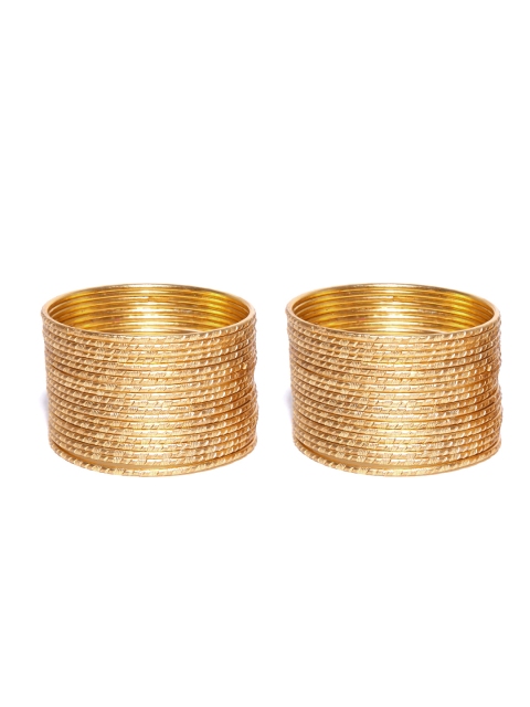 

ToniQ Set of 38 Gold-Toned Bangles