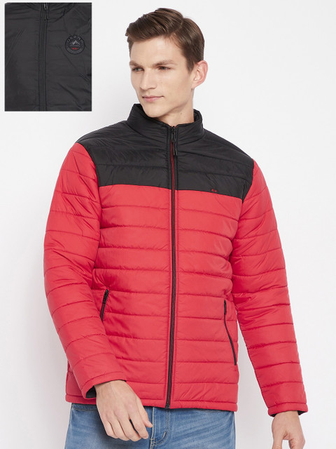 

Okane Men Red & Black Reversible Jacket