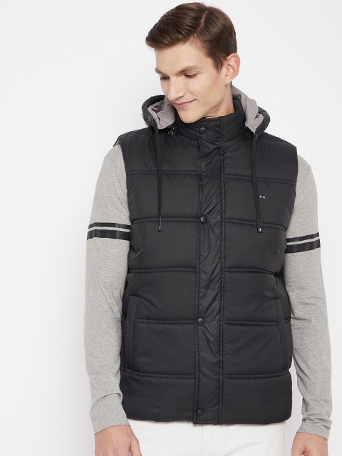 

Okane Men Black Padded Jacket