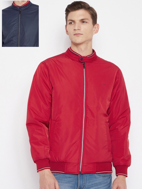

Okane Men Red Reversible Puffer Jacket