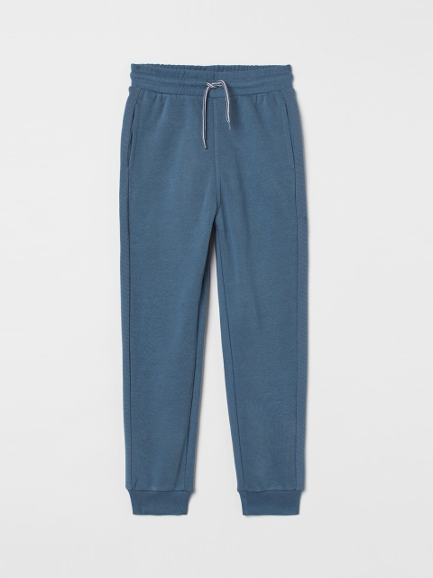 

H&M Boys Blue Solid Joggers