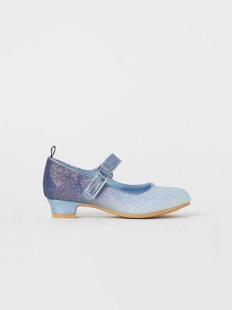 

H&M Girls Blue Glittery Shoes