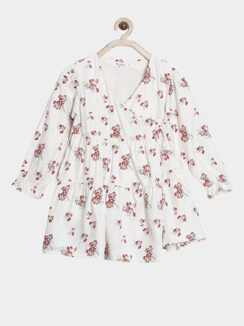 

Nuberry Multicoloured Floral A-Line Dress, Multi