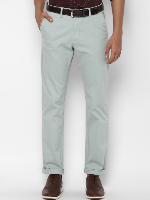 

Allen Solly Men Blue Trousers