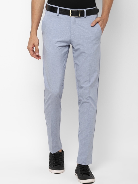 

Allen Solly Men Grey Slim Fit Trousers