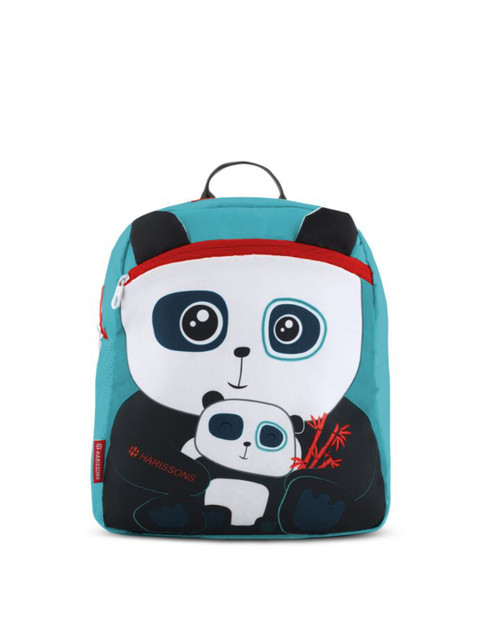 

Harissons Unisex Blue & Blue Graphic Backpack