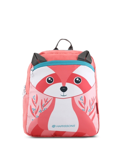 

Harissons Unisex Coral & White Graphic Backpack
