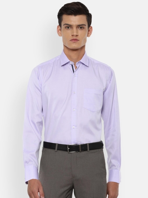 

Van Heusen Men Purple Slim Fit Opaque Formal Shirt
