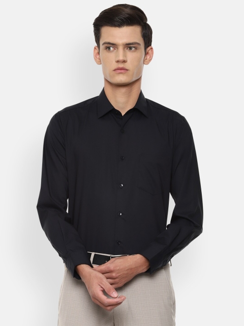 

Van Heusen Men Black Slim Fit Opaque Formal Shirt