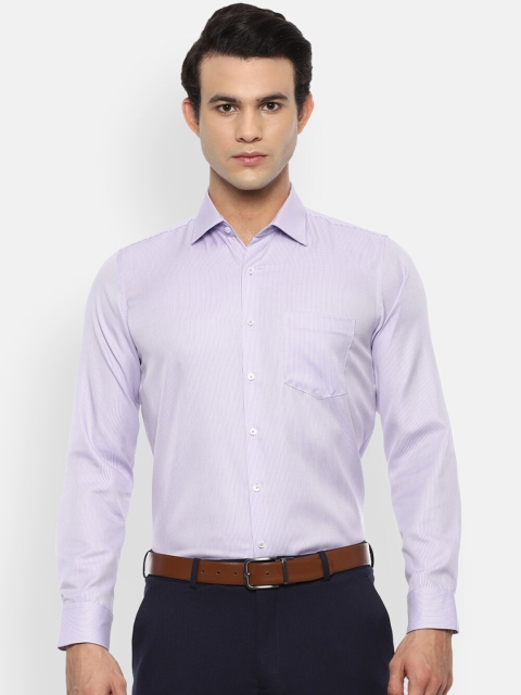 

Van Heusen Men White Opaque Pure Cotton Formal Shirt