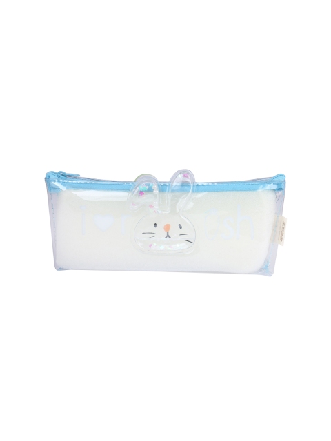

Instabuyz Kids Blue & Transparent Printed Pen Pencil Case