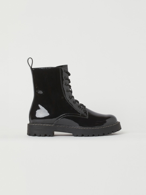 

H&M Women Black Solid Boots