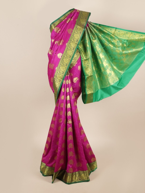 

Pothys Magenta & Pink Woven Design Zari Art Silk Saree