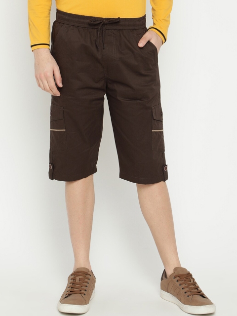 

V2 Value & Variety Men Brown Cargo Shorts