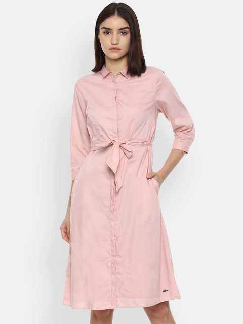 

Van Heusen Woman Pink Shirt Dress
