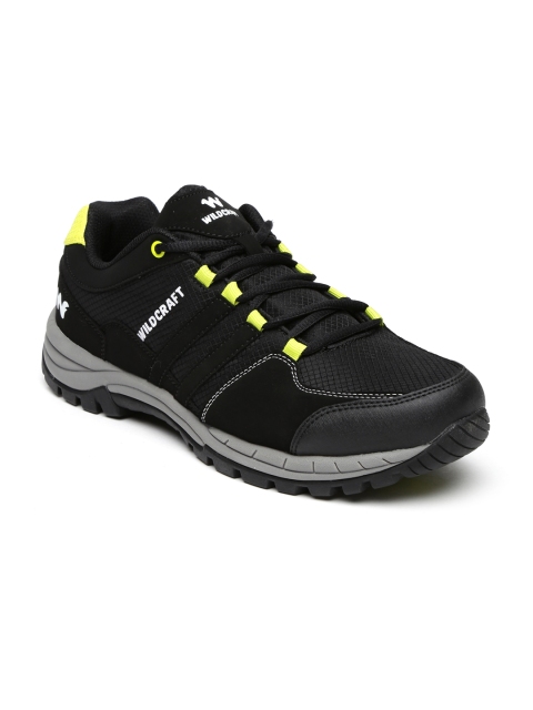 

Wildcraft Men Black Trekking Shoes