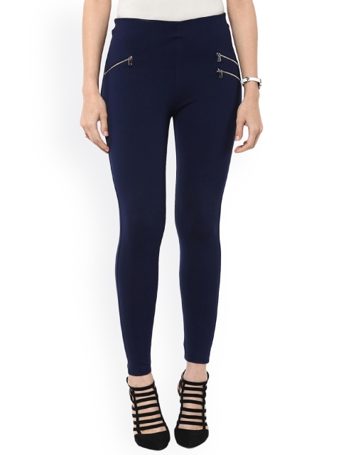 

Sakhi Sang Navy Slim Fit Jeggings, Navy blue