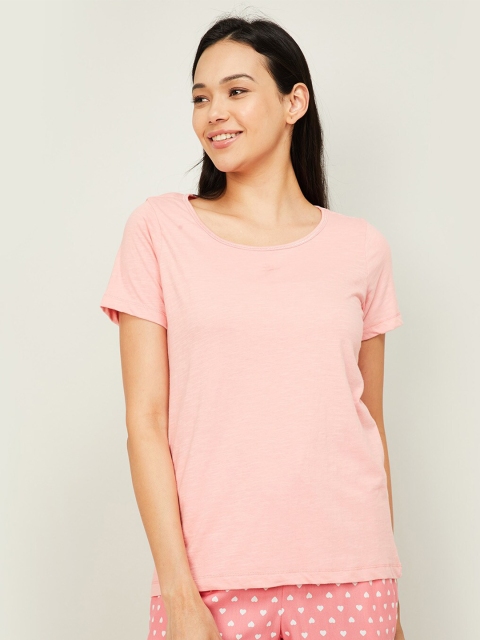 

Ginger by Lifestyle Pink Pure Cotton Lounge Top