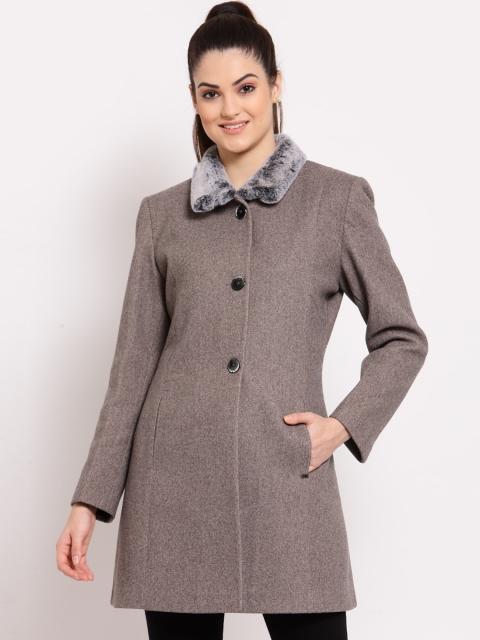 

Juelle Women Grey Long Coat