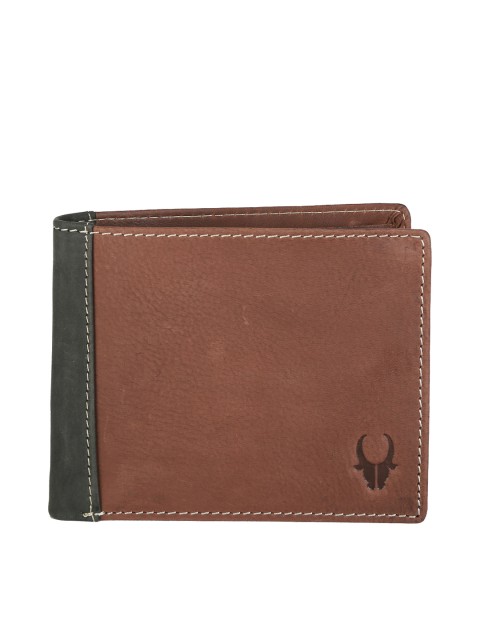 

WildHorn Men Brown Genuine Leather Wallet
