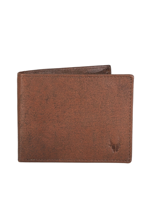 

WildHorn Men Brown Genuine Leather Wallet
