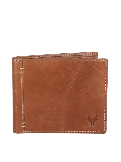 

WildHorn Men Brown Genuine Leather Wallet