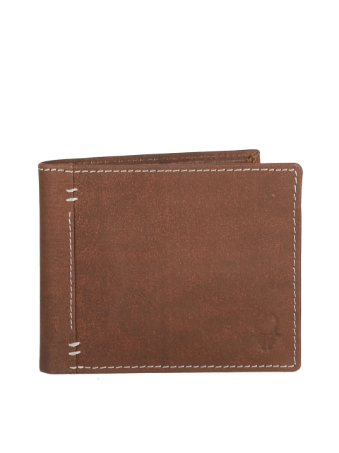 

WildHorn Men Brown Genuine Leather Wallet