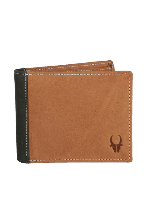 

WildHorn Men Brown Genuine Leather Wallet