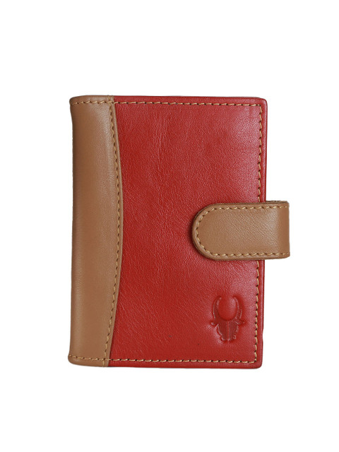 

WildHorn Men Brown Genuine Leather Card Holder