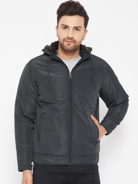 

Okane Men Grey Lightweight Padded Jacket