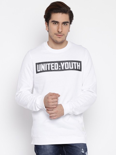 

Jack & Jones White Printed Sweatshirt