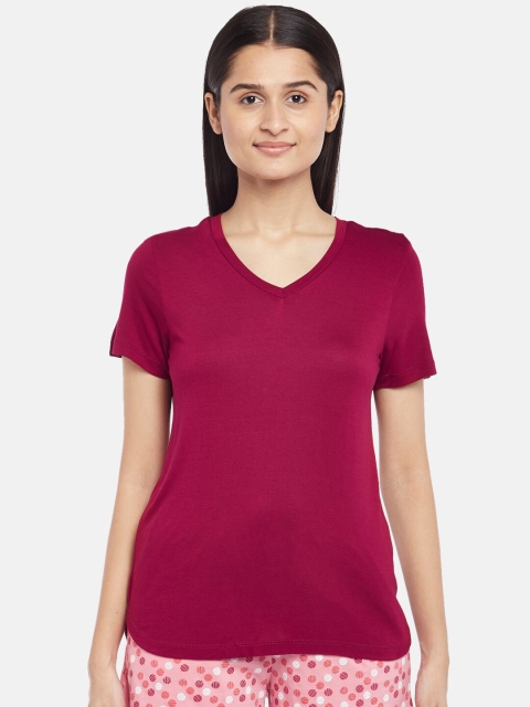 

Dreamz by Pantaloons Maroon Lounge T-shirt
