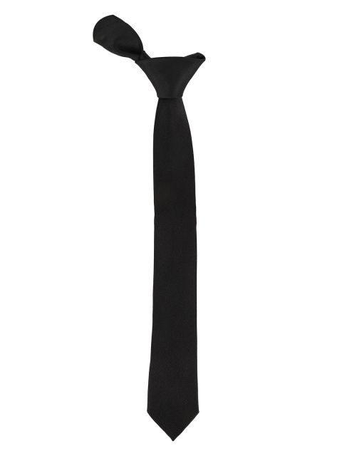 

Alvaro Castagnino Men Black Silk Broad Tie