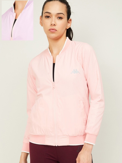 

Kappa Women Pink Bomber Jacket