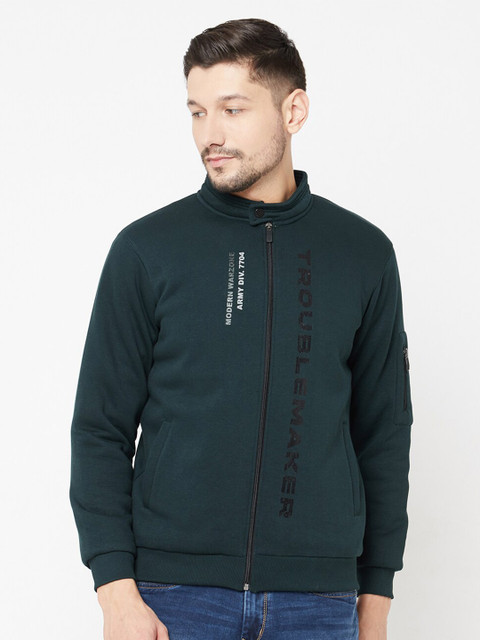 

Octave Men Green Sweatshirt