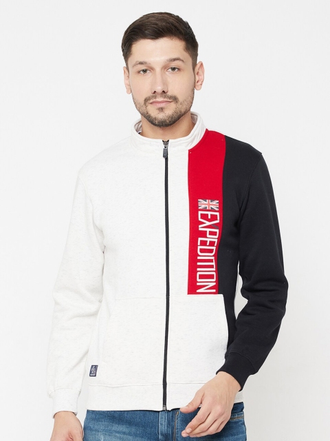 

Octave Men White Sweatshirt