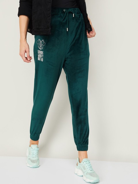 

Ginger by Lifestyle Women Green Polyester Lounge Pants