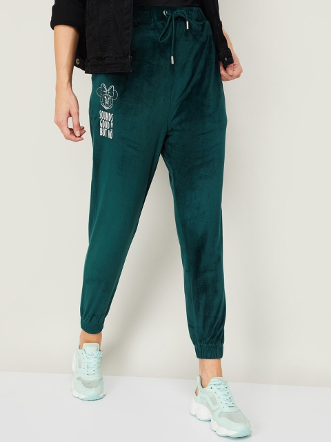 

Ginger by Lifestyle Women Green Solid Lounge Pants