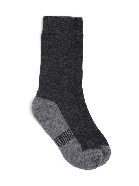 

Kosha Men Grey Calf-length Socks