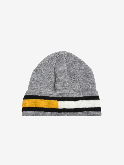 

LOOM LEGACY Men Grey Beanie