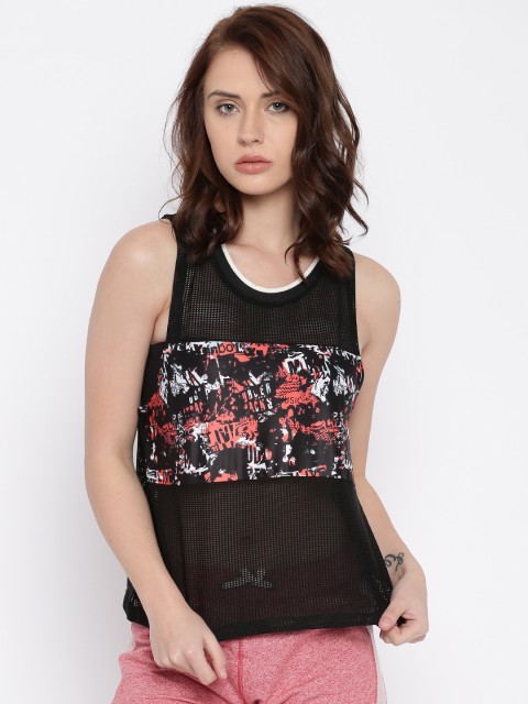 

Converse Women Black Printed Tank Top