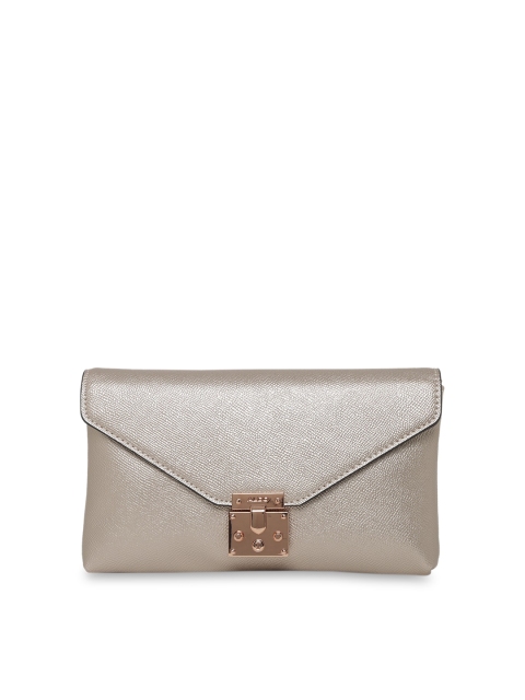 

ALDO Gold-Toned PU Structured Sling Bag