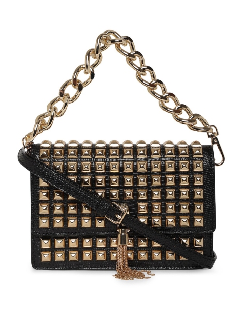 

ALDO Black Embellished Swagger Sling Bag