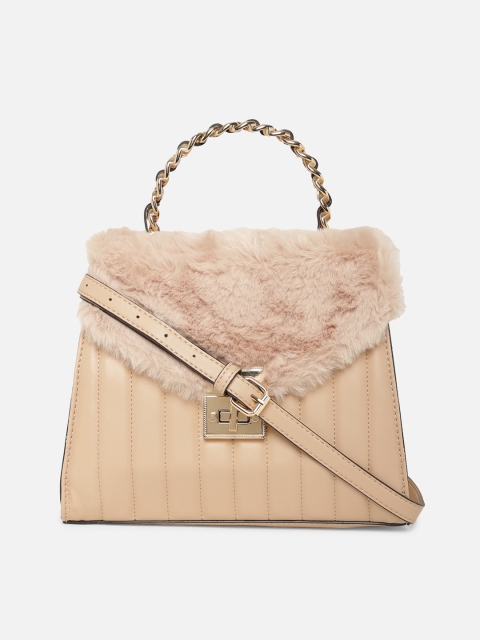 

ALDO Brown Structured Satchel