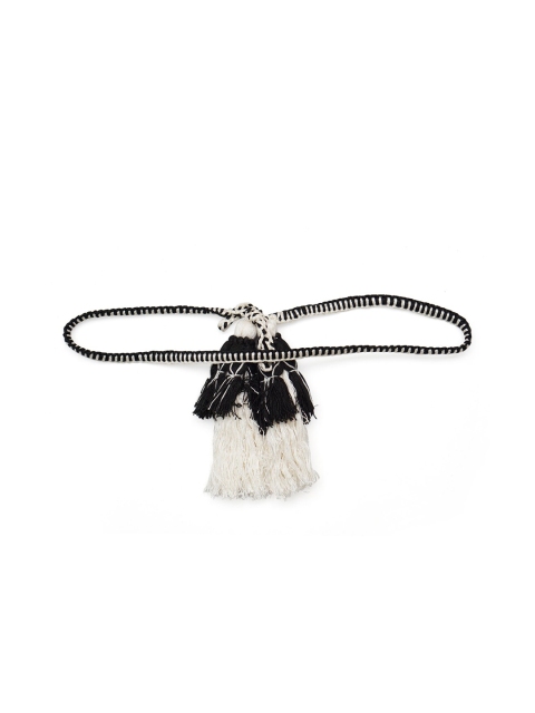 

Diwaah Women Black Embellished Belt
