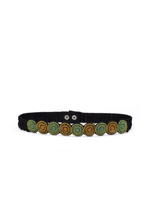 

Diwaah Women Black Embellished Belt