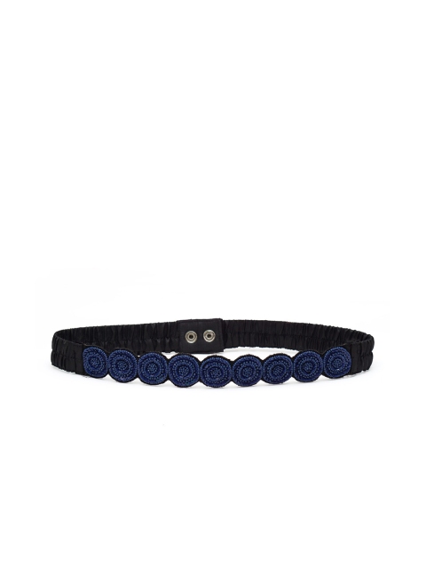 

Diwaah Women Blue Textured Belt